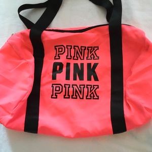 Pink Duffle Bag
